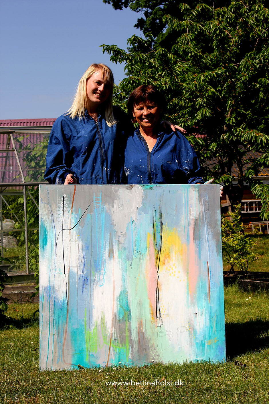 Mor og datter maledag